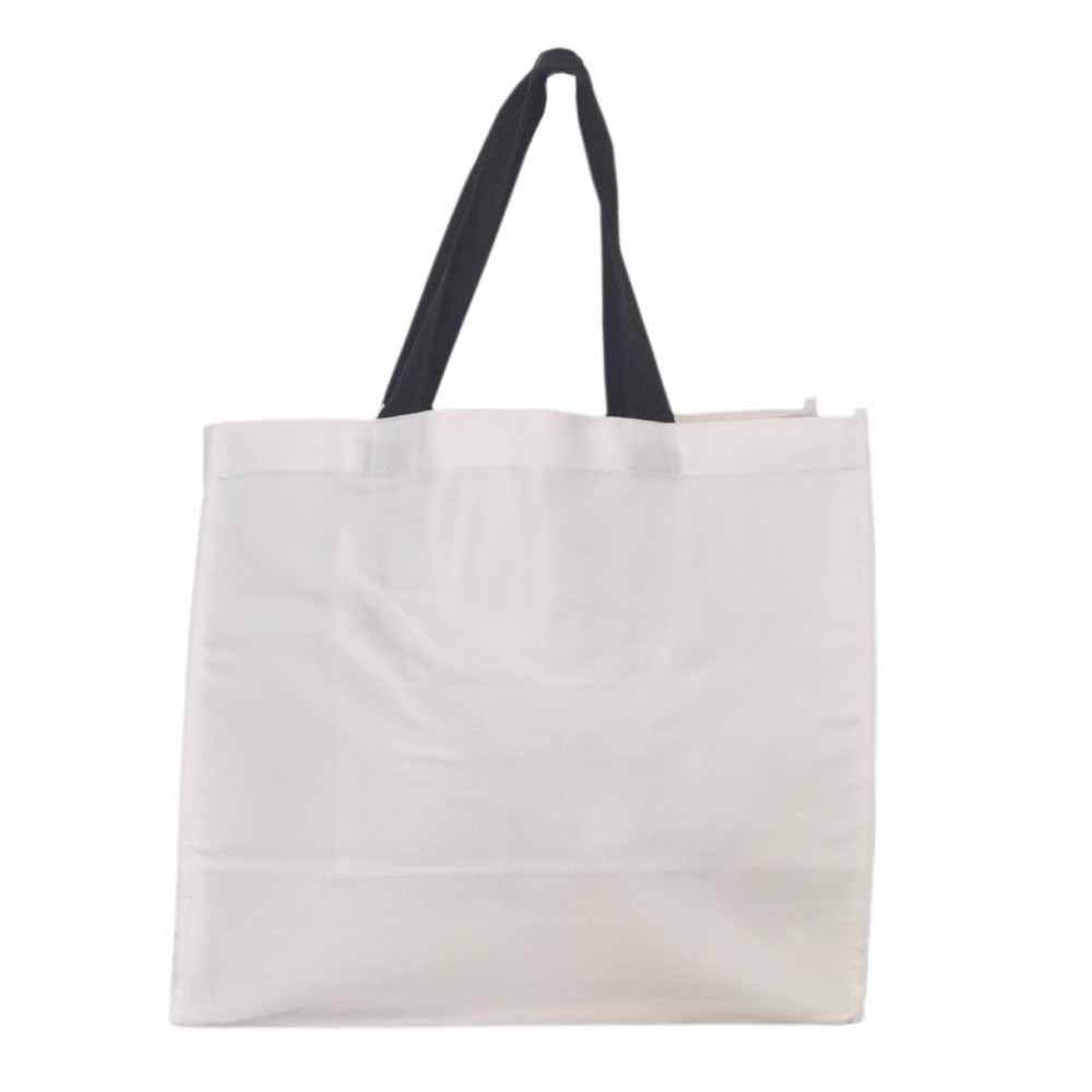 Shopping Beach Bag with Black Handles 35cm x 41cm