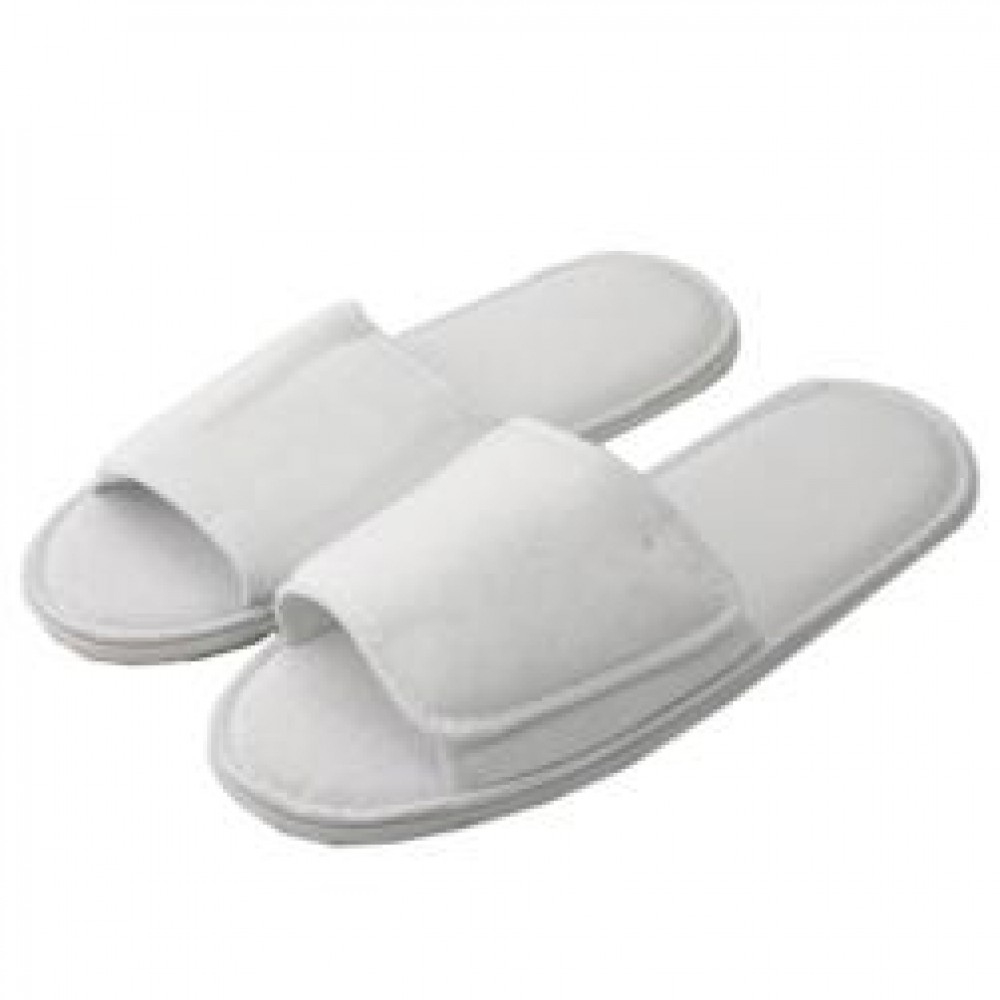 Footwear Indoor Slippers/ Sliders Open Toe White