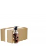 FULL CARTON - 60 x Water Bottles - Integrated Straw - 600ml - Silver