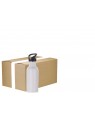 FULL CARTON - 60 x Water Bottles - Integrated Straw - 600ml - White