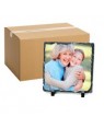 FULL CARTON - 40 x Small Blank Square (15cm x 15cm) Sublimation Photo Slates with Stands