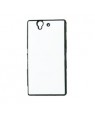Black Sony Xperia Z L36H Sublimation Phone Case Plastic