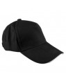 Hats & Headwear - COTTON - Baseball Cap - Jet Black