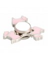 Fidget Spinner - Dog Design - Pink