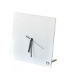 Square Glass - 20cm Desktop Clock