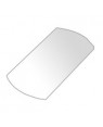 10 x Spare Inserts for Oblong Blank Sublimation Metal Keyring - 3.5cm x 2cm