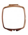 10 x Compact Mirror - Deluxe Rose Gold - Curved Square