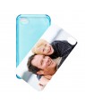 iPhone 4/4S Sublimation Phone Case-Transparent Blue