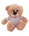 Soft Toys - Cream Teddy Bear with Printable T-Shirt
