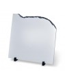 Blank Belltop Sublimation Photo Slate with Stands
