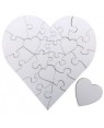 Jigsaw Puzzles MDF - Heart - 24pcs