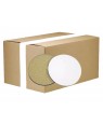 FULL CARTON - 300 x MDF Coaster - Round - 10cm - Cork Base