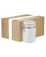 FULL CARTON - 36 x 14oz Ceramic Storage Jar with Bale Closure