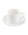 Sublimation 5oz Ceramic Tea Cup and Saucer Blank