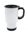 14oz White Travel Tea Coffee Mug Blank