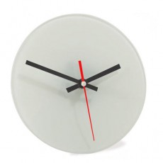 20cm Glass Photo Clock for Sublimation Printing