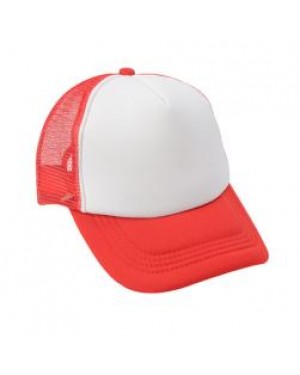 Baseball Cap with CoolAir Back - Red