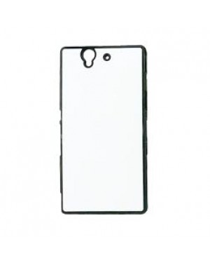 Black Sony Xperia Z L36H Blank Sublimation Phone Case Plastic-Sony Experia Z L36H Case Black