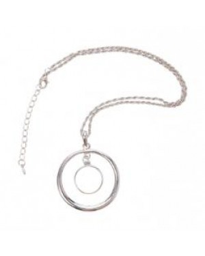 Jewellery - Necklace - "Orbit" Pendant with Printable Insert
