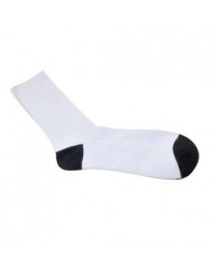 Socks - Black Toe/ Black Heel - Men's Socks - 40cm