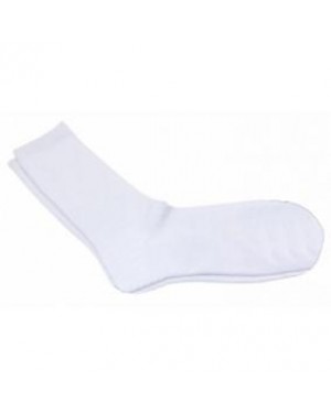 Socks - Men's Socks - 40cm - Plain White
