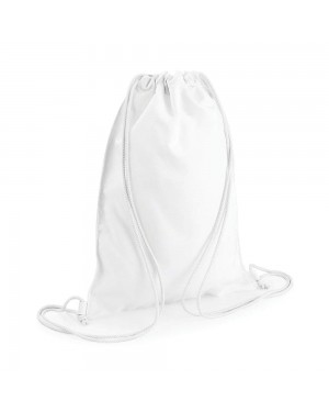 Drawstring Sublimation Bag - 100% Polyester - Plain White