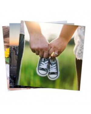 Pack of 10 x Ultra HD 1.15mm Thick Sublimation Aluminium Sheets - 4" x 4" (10cm x 10cm)