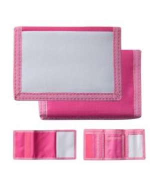 Wallet - Nylon - Pink