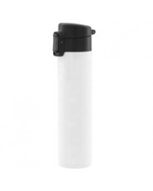 Water Bottles - Flip Lid - 400ml - White