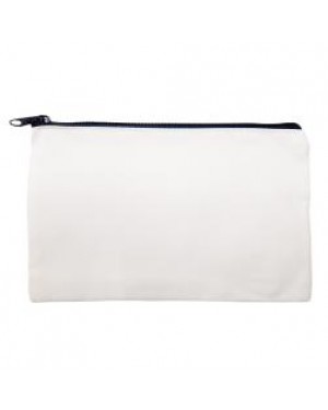 Make Up/ Cosmetic/ Washbag 100% Polyester - Blue Zip
