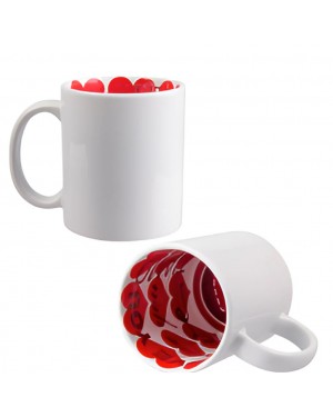 Inner Printed Sublimation Mugs - I Love You