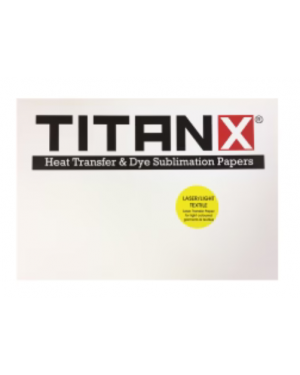 Titan X Laser Transfer Paper - Light Textiles - A4 (100 Sheets)