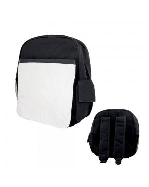 Bags - Backpacks - Large School Bag with Panel - Black