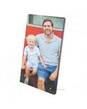 Photo Frame/ Panel - MDF Photo Panel with Metal Stand - 8" x 10"