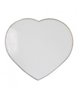 Fridge Magnet - Metal - Heart - 6.5cm x 6cm