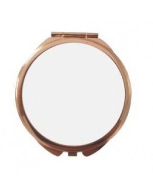 10 x Compact Mirror - Rose Gold - Round