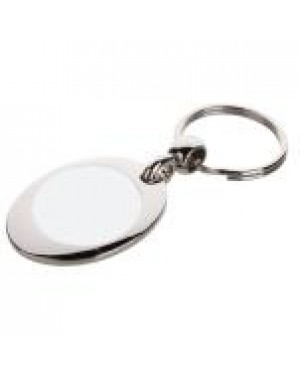 10 x Sublimation Metal Keyring - Trolley Coin