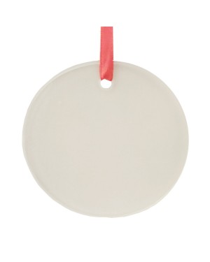 Ornaments - GLASS - 12 x Hanging Ornament - Round
