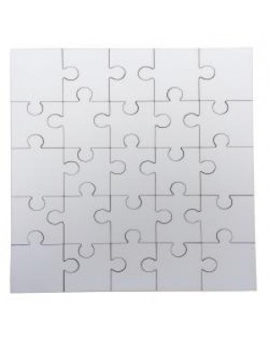 Jigsaw Puzzles - MDF - Square - 24pcs
