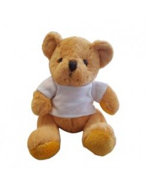 Soft Toys - Teddy Bear with Printable T-Shirt - Gold