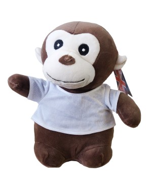 Soft Toys - Super Soft Monkey with Printable T-Shirt