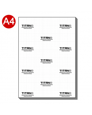 Titan X ® A4 Premium MEDIUM TACKY Sublimation Paper (100 Sheets)
