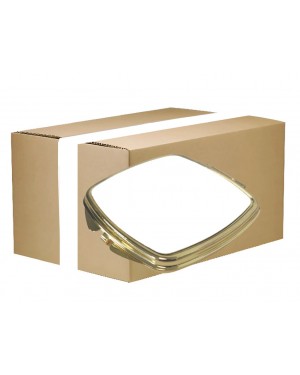 FULL CARTON - 200 x Compact Mirror - Deluxe Classic Gold - Curved Square