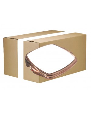 FULL CARTON - 200 x Compact Mirror - Deluxe Rose Gold - Curved Square