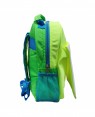 Neon Backpacks with Flap Bag - Green and Blue Hi Vis