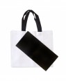 Shopping / Beach Bag with Black Handles 35cm x 41cm