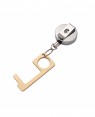 No Contact Metal Tool Key with Retractable Reel-Accessory