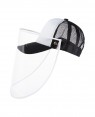 Cap with Face Shield - ADULT - Black