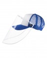 Cap with Face Shield - ADULT - Blue