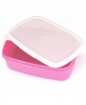 Lunchbox  Plastic - Small - Pink
